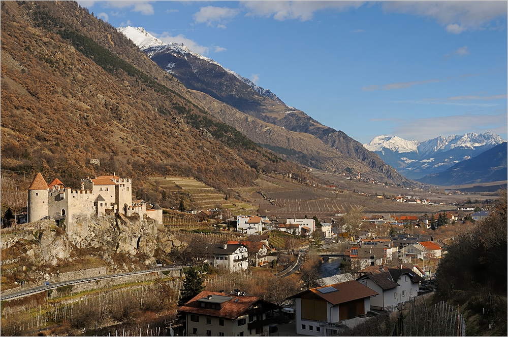 Blick auf Kastelbell