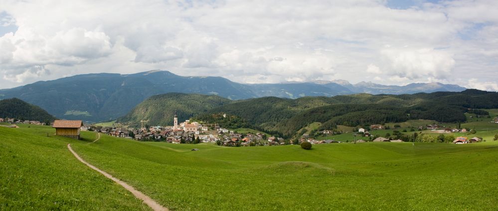 Blick auf Kastelruth