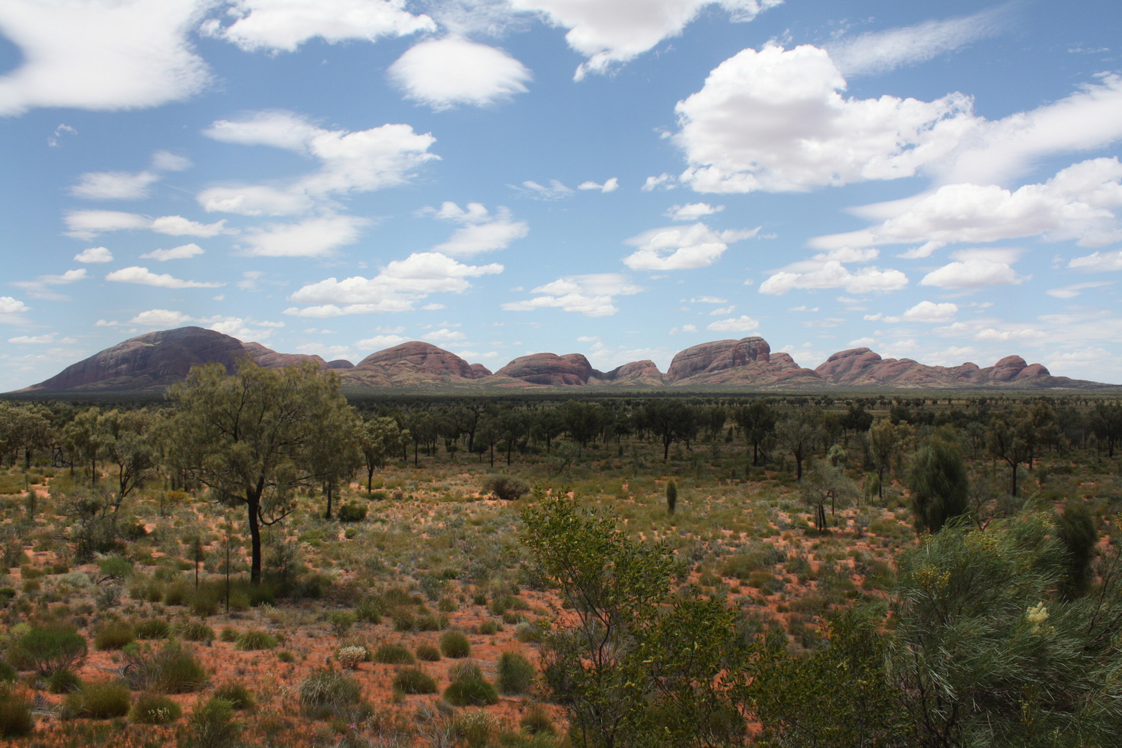 Blick auf Kata Tjuta