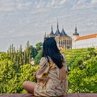 Blick auf Kathedrale Kutna Hora