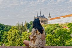 Blick auf Kathedrale Kutna Hora