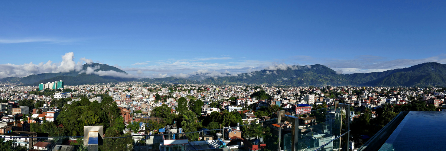 Blick auf Kathmandu