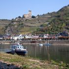 Blick auf Kaub und Burg Gutenfels