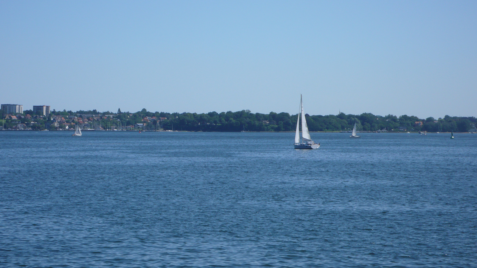 Blick auf Kiel