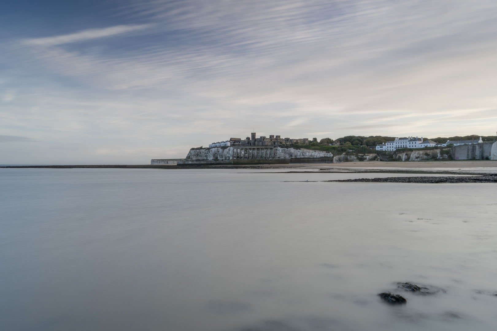 Blick auf Kingsgate Castle in Kent