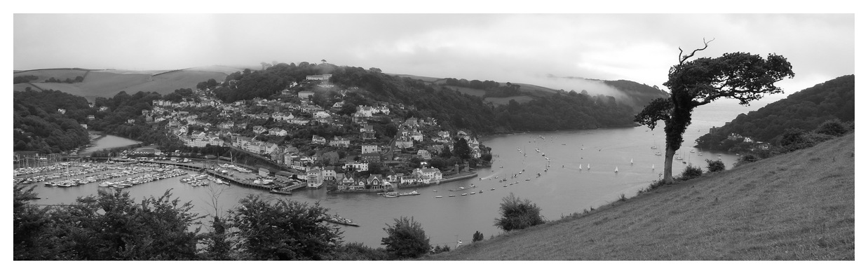 Blick auf Kingswear...