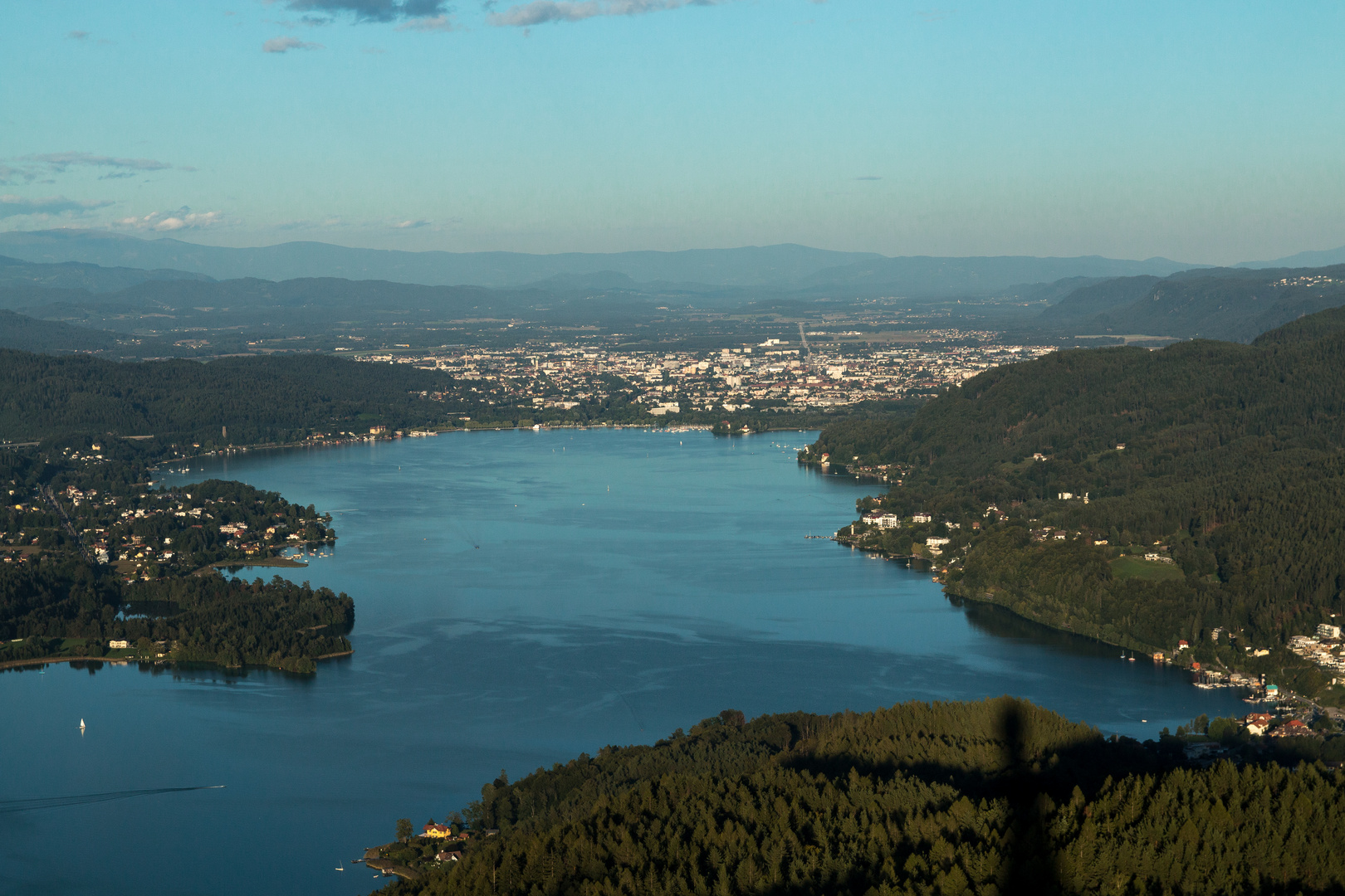 Blick auf Klagenfurt