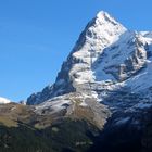 Blick auf Kleine Scheidegg und Eiger