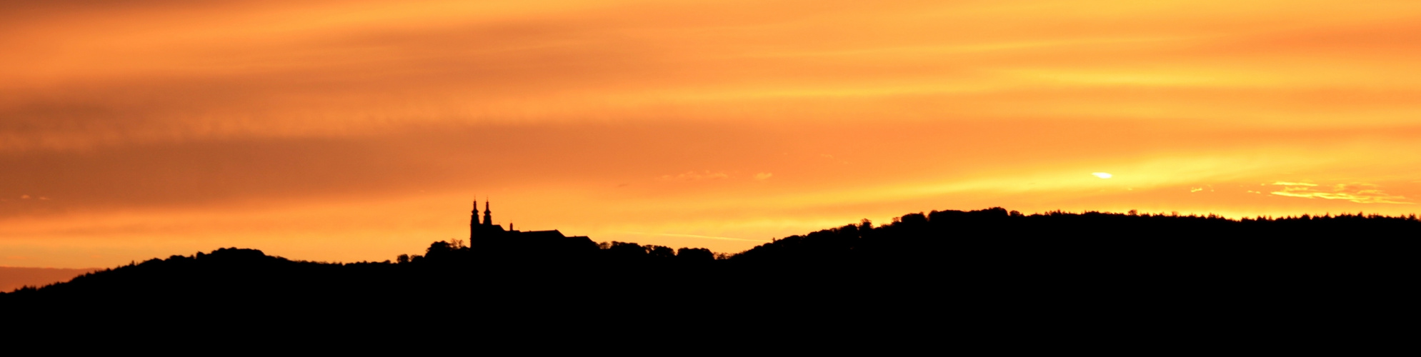 Blick auf Kloster Banz