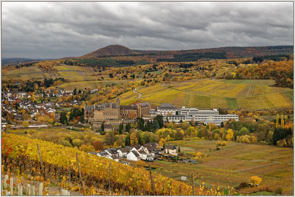 Blick auf Kloster Kalvarienberg 