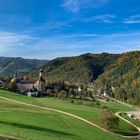 Blick auf Kloster St. Trudpert