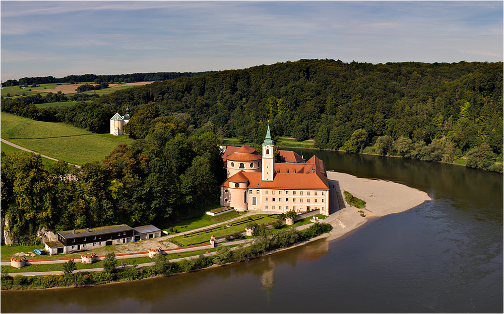 Blick auf Kloster Weltenburg