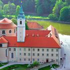 Blick auf Kloster Weltenburg