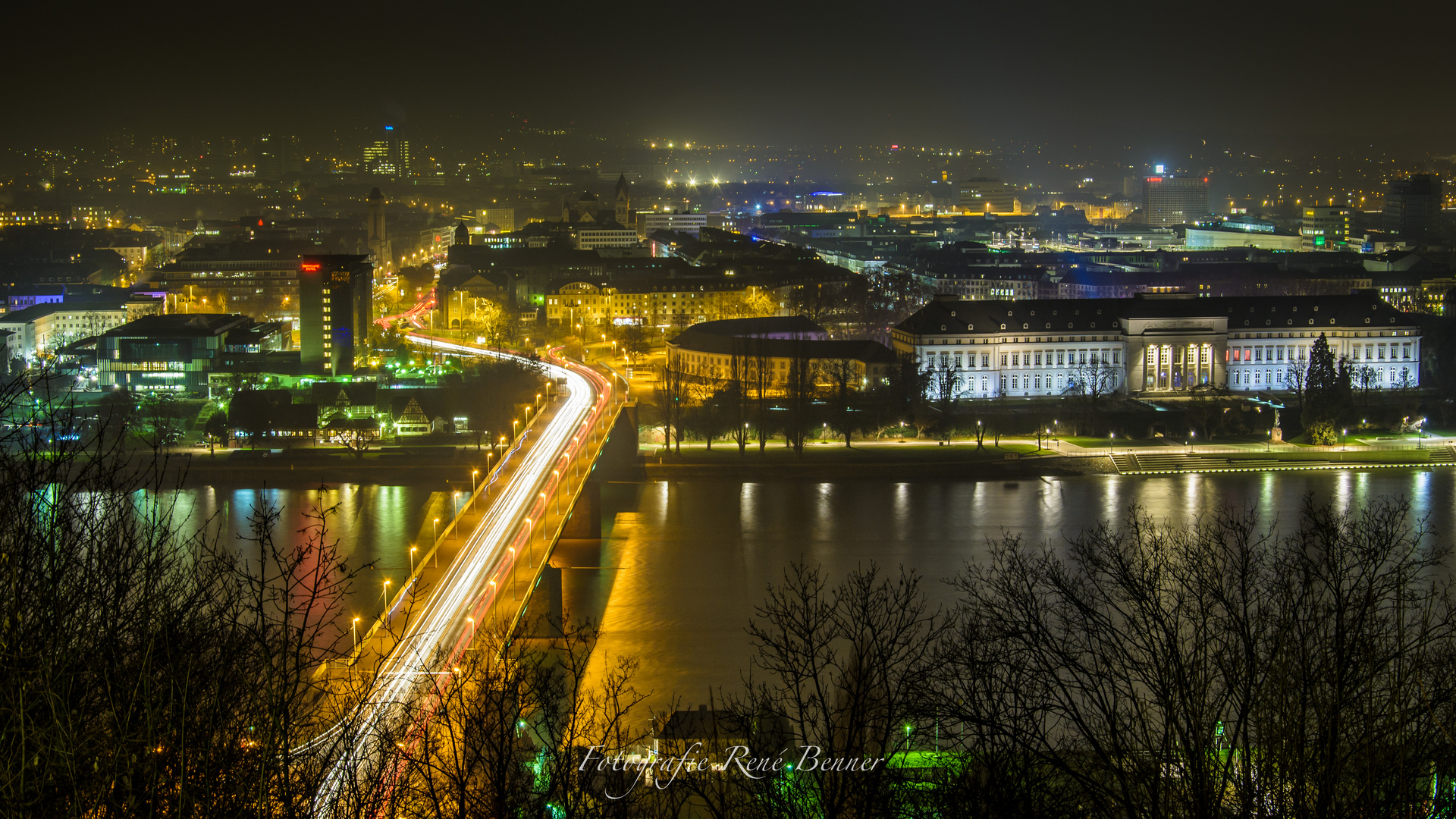 Blick auf Koblenz