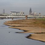 Blick auf Köln ...