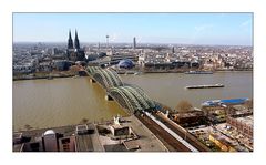 Blick auf Köln