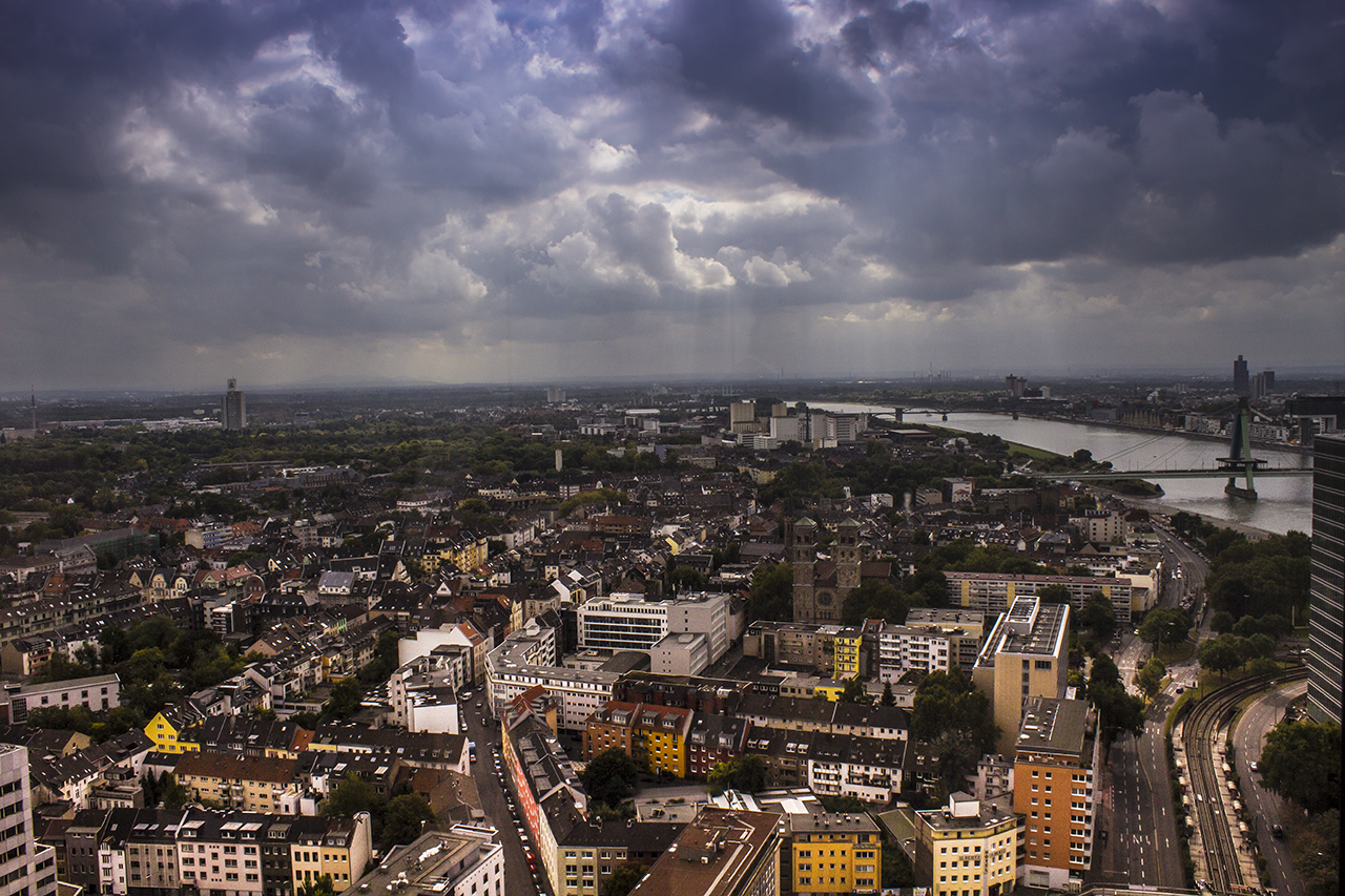 Blick auf Köln