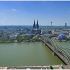 Blick auf Köln , Juli 2016