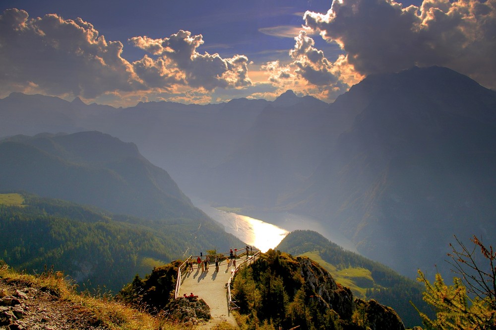 Blick auf Königsee