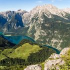 Blick auf Königssee und Watzmann