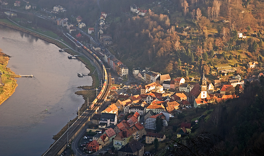 blick auf königstein