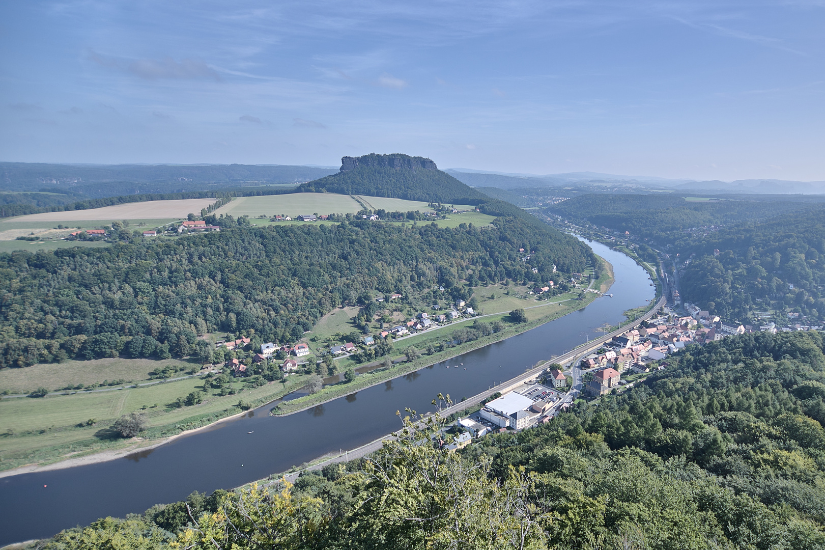 Blick auf Königstein