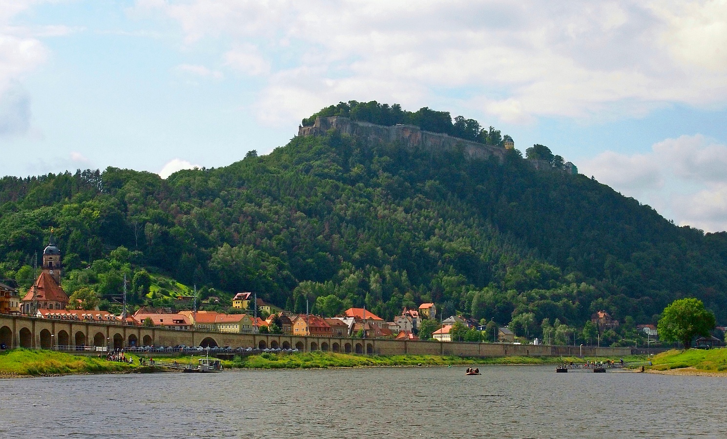 Blick auf Königstein