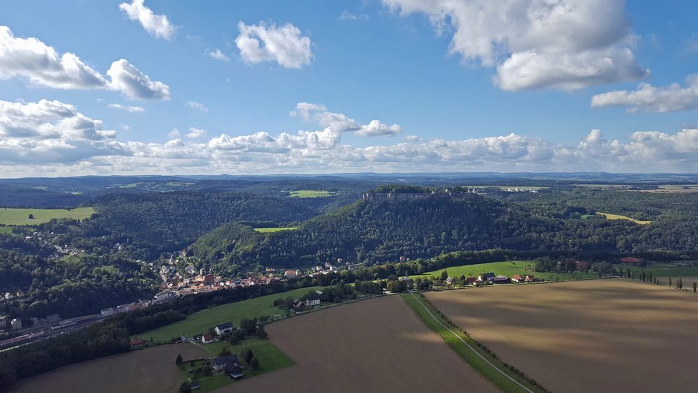 Blick auf Königstein...