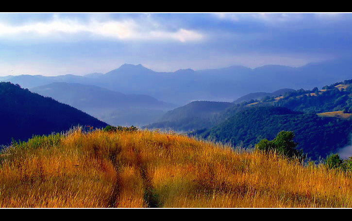 Blick auf Kosovo