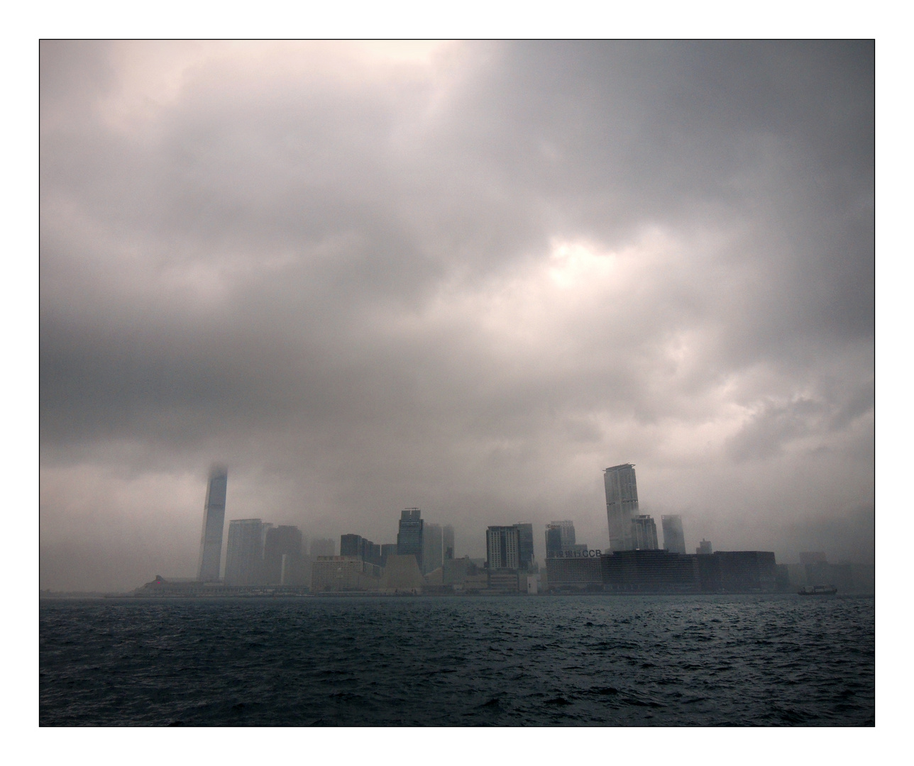 Blick auf Kowloon