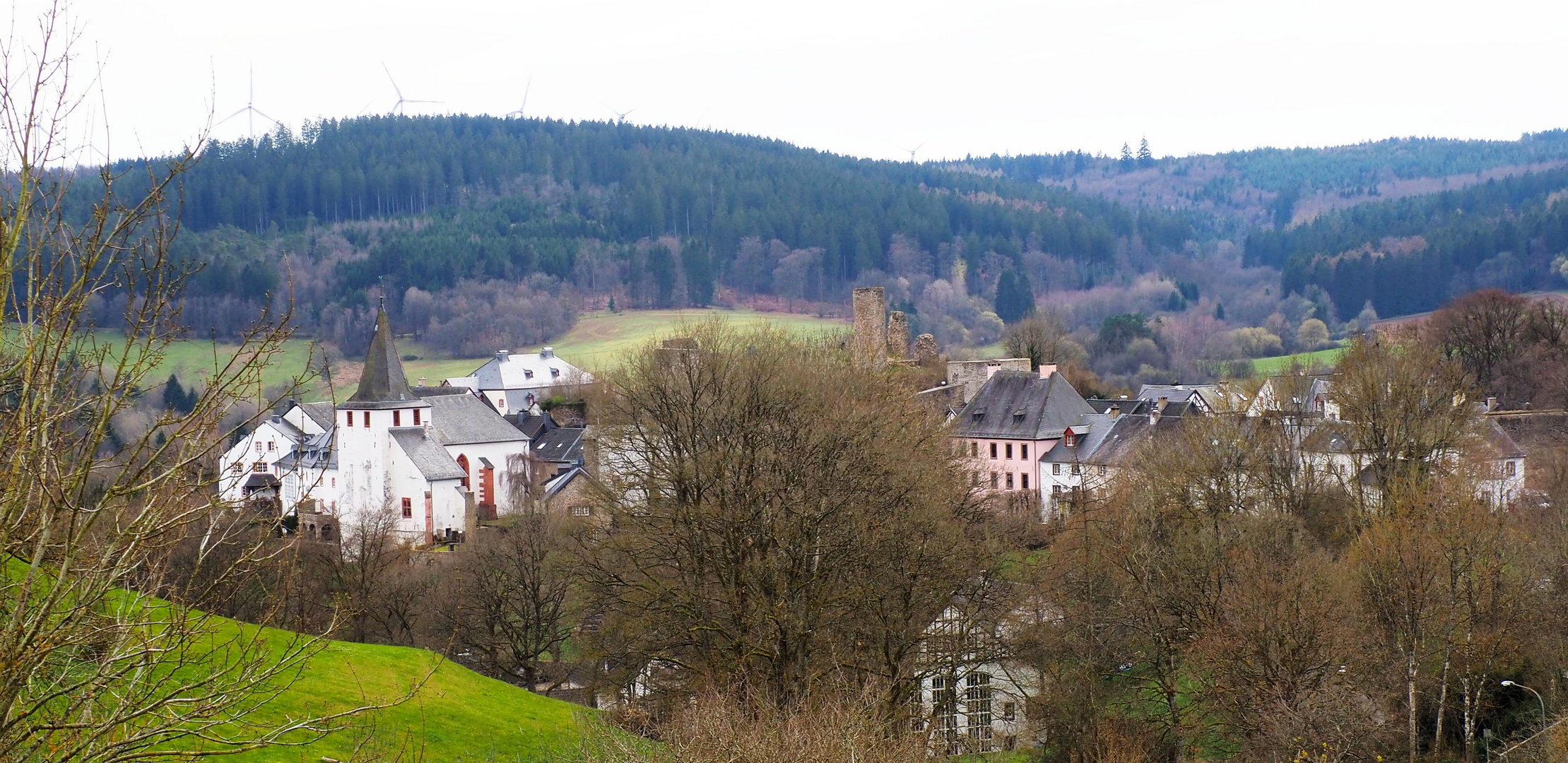 Blick auf Kronenburg (Nordeifel)