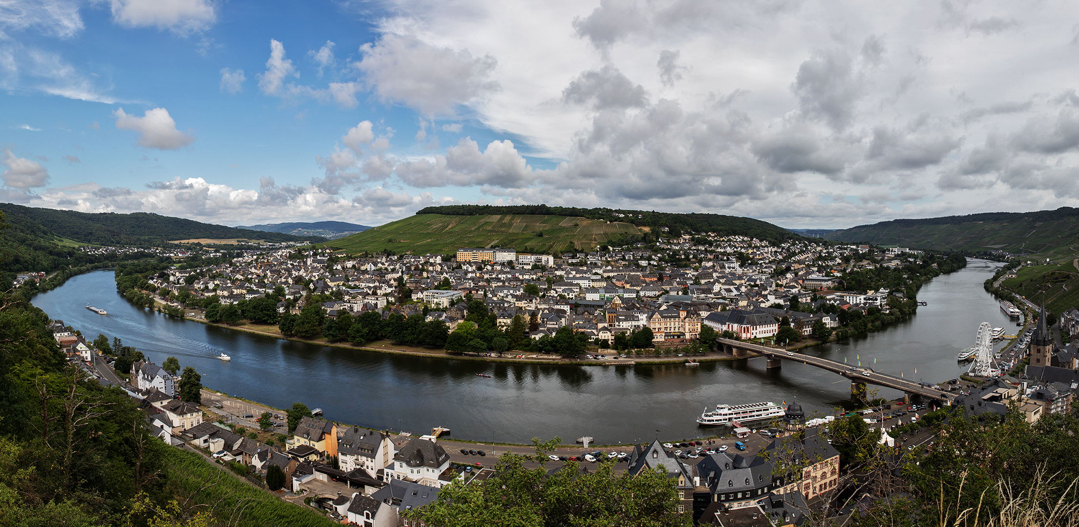 Blick auf Kues