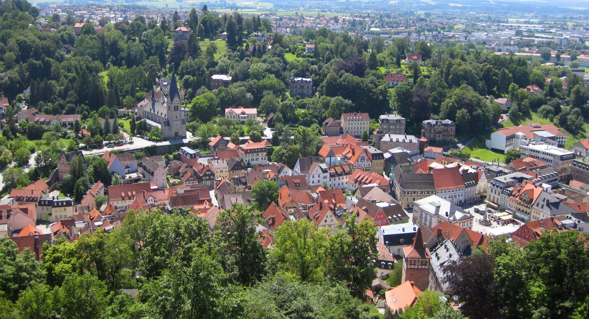 Blick auf Kulmbach