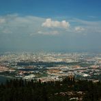 Blick auf Kunming vom Xishan