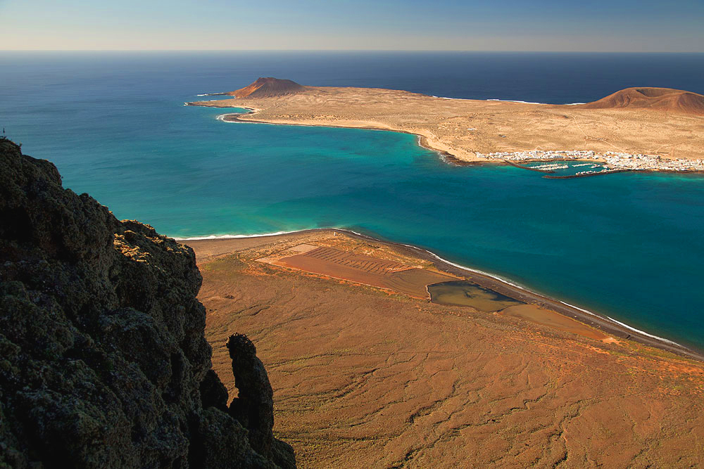 Blick auf La Graciosa