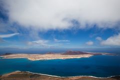 Blick auf La Graciosa 