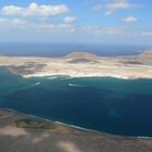 Blick auf La Graciosa vom Mirador del Rio, Lanzarote