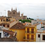 Blick auf La Seu (Kathedrale von Palma de Mallorca)