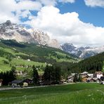 Blick auf La Villa - Stern -  Alta Badia