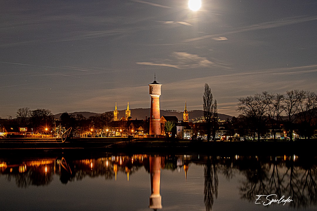 Blick auf Ladenburg