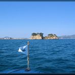 Blick auf Laganas, der Partystadt , Zakynthos Griechenland