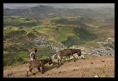 Blick auf Lalibela