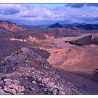 Blick auf Landmannalaugar