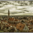 Blick auf Landshut von der Trausnitz aus gesehen