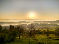 Blick auf Langnau am ALBIS II