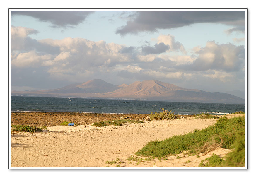 Blick auf Lanzarote