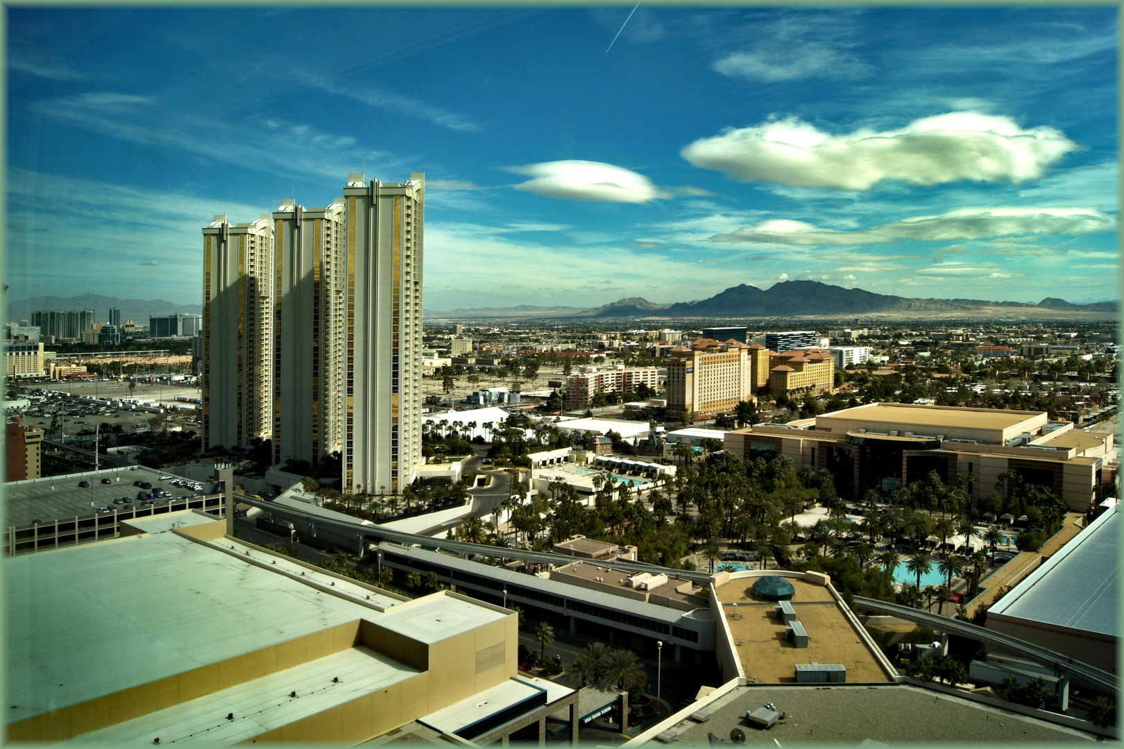 Blick auf Las Vegas           