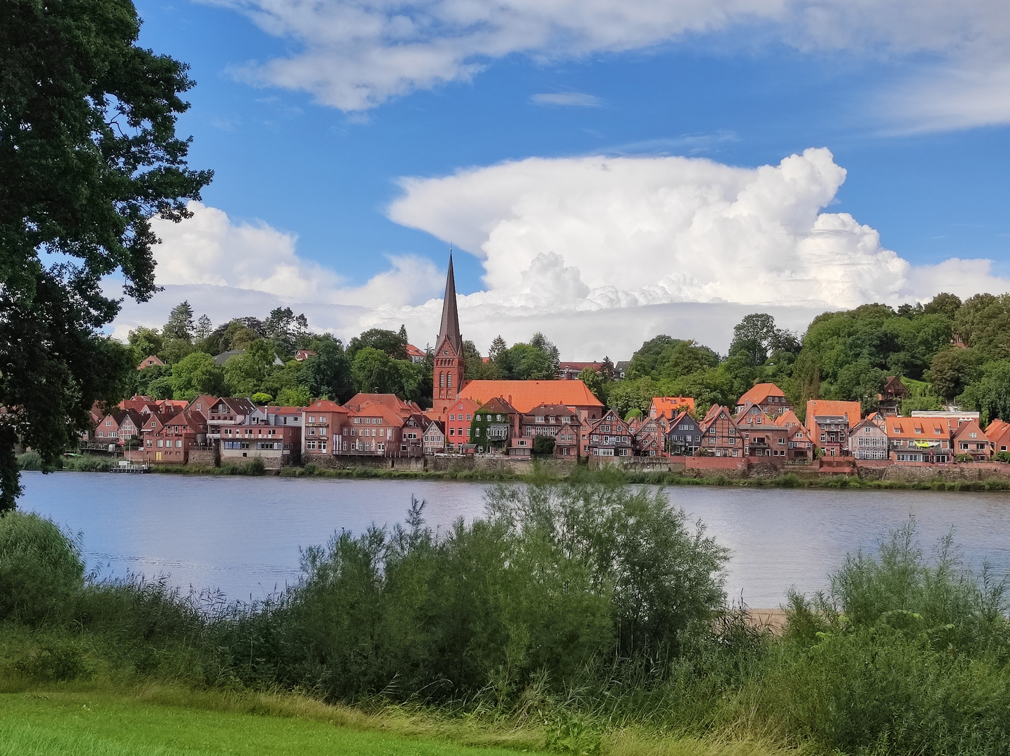 Blick auf Lauenburg