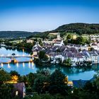 Blick auf Lauenburg und den Rhein