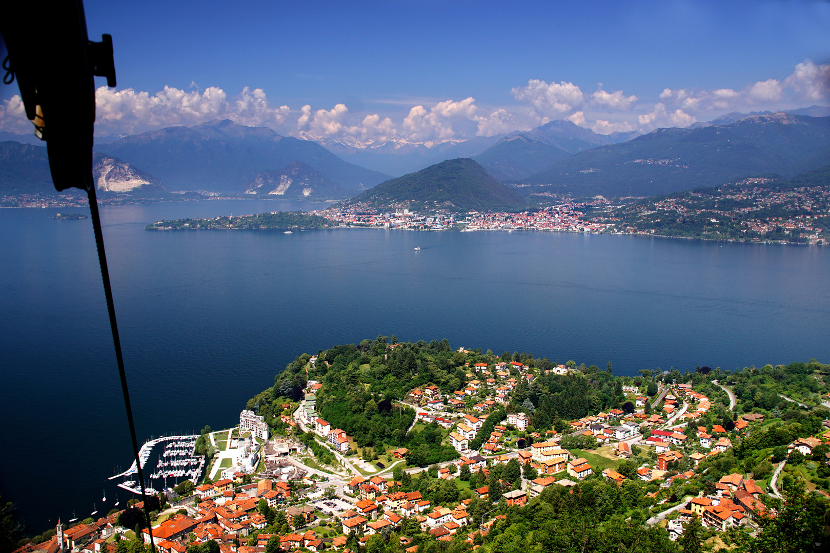 Blick auf Laveno/Lago Maggiore